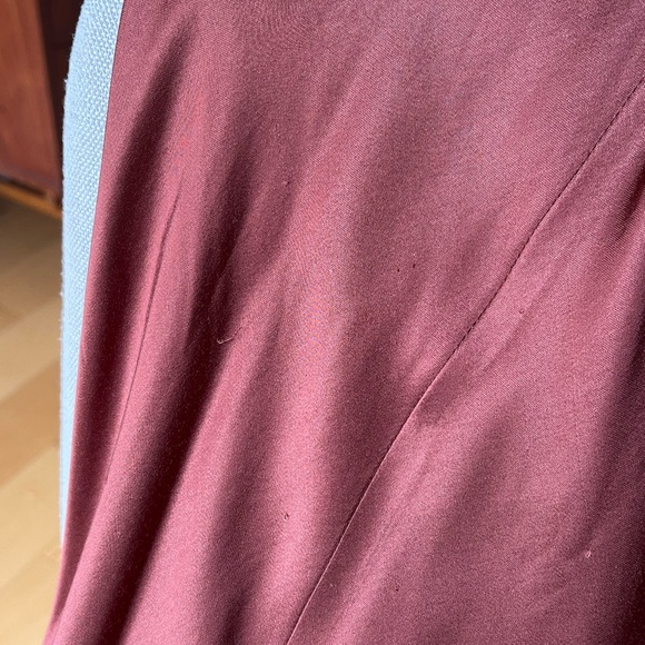 Shona Joy Belkis Contrast Plunged Cross Back Mini Dress - Picture 11 of 11